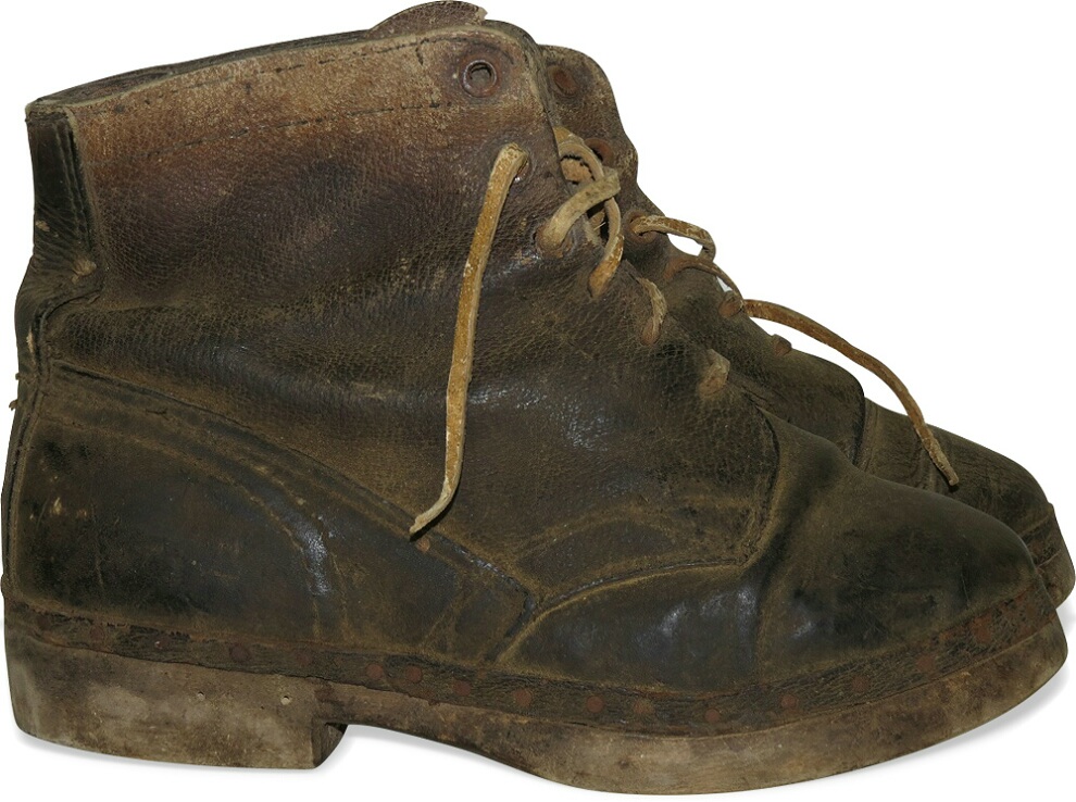 WW2 German KZ camp shoes