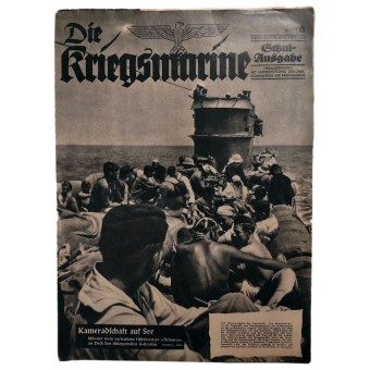 Die Kriegsmarine, 6th vol., March 1943. Espenlaub militaria