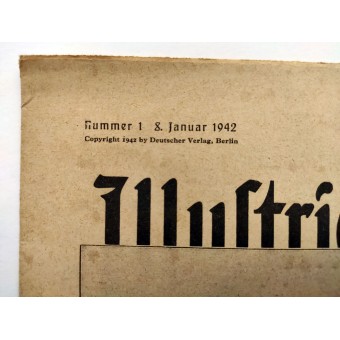 The Berliner Illustrierte Zeitung, 1st vol., January 1942. Espenlaub militaria