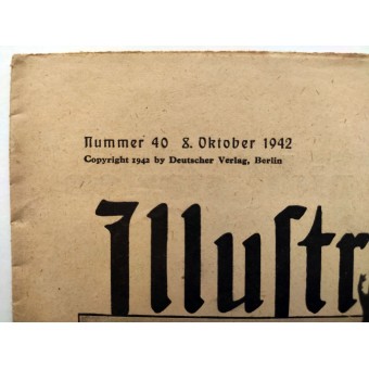 The Berliner Illustrierte Zeitung, 40th vol., October 1942. Espenlaub militaria