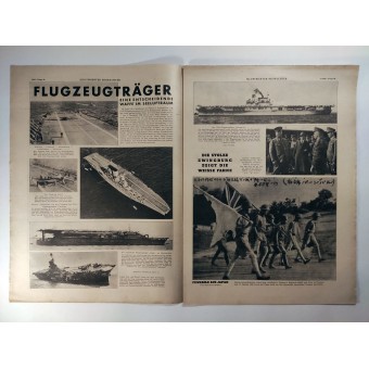 The Illustrierter Beobachter, 10 vol., March 1942 This is how they are brought down. Espenlaub militaria