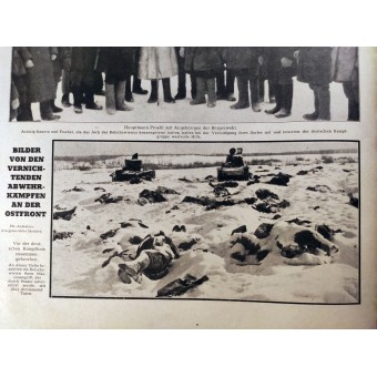 The Illustrierter Beobachter, 14, April 1942 Between the flights. Trapped by the Soviets for 14 days. Espenlaub militaria