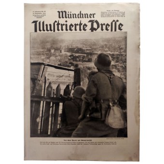 The Münchner Illustrierte Presse, 39th vol., Sept 1942 Before the assault on Novorossiysk. Espenlaub militaria
