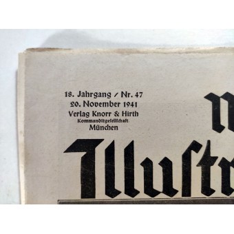 The Münchner Illustrierte Presse, 47th vol., Nov 1941. The Führer among his old comrades in arms. Espenlaub militaria