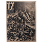 The Neue Illustrierte Zeitung №31 Aug 1942 German heavy tanks smashed Bolshevik tanks