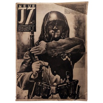 The Neue Illustrierte Zeitung, 32 nr. Aug 1942 Bolshevism is the enemy of every culture and order!. Espenlaub militaria