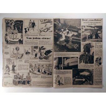 The Neue Illustrierte Zeitung, 42nd vol., October 1941. Torpedo go!. Espenlaub militaria