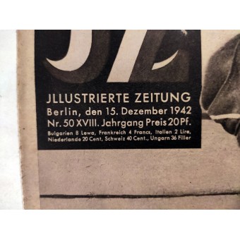 The Neue Illustrierte Zeitung, 50th vol., December 1942. Espenlaub militaria