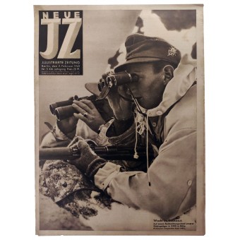 The Neue Illustrierte Zeitung, 5th vol., February 1943 GJ Watch in the Caucasus. Espenlaub militaria