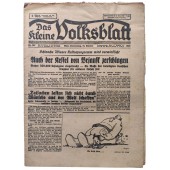 Das kleine Volksblatt - 16th of October 1941 - The Bryansk pocket smashed