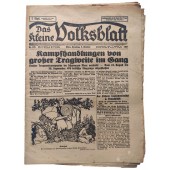 Das kleine Volksblatt - 5th of October 1941 - Large troop transport sinks in the Black Sea