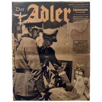 Der Adler - August 1st, 1943 - Night hunt on the Eastern Front. Espenlaub militaria