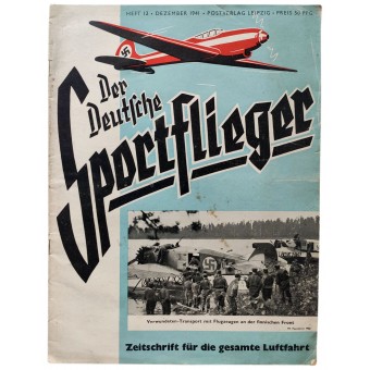 Der Deutsche Sportflieger - vol. 12, December 1941 - Luftwaffe paves the way to Crimea. Espenlaub militaria