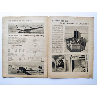 Der Deutsche Sportflieger - vol. 12, December 1941 - Luftwaffe paves the way to Crimea. Espenlaub militaria
