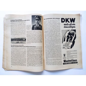 Der Deutsche Sportflieger - Heft 7, Juli 1938 - Internationale Luftfahrtausstellung in Belgrad. Espenlaub militaria