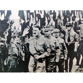 Der Flammenwerfer - 1932 Pre 3 Reich NSDAP issue - The people arise!. Espenlaub militaria