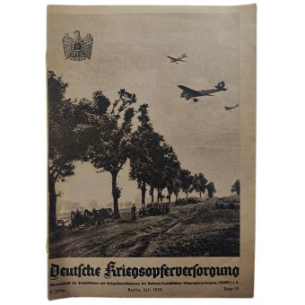 The Deutsche Kriegsopferversorgung, 10th vol., July 1938. Espenlaub militaria