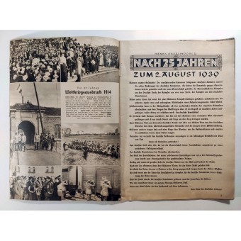 The Deutsche Kriegsopferversorgung, 11st vol., August 1939. Espenlaub militaria