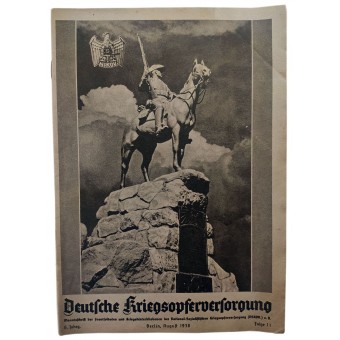 The Deutsche Kriegsopferversorgung, 11th vol., August 1938 Blüchers Buderose Castle. Espenlaub militaria