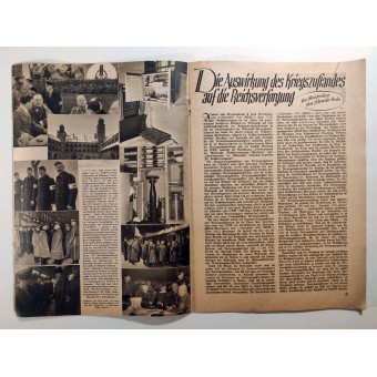 The Deutsche Kriegsopferversorgung, 8th vol., May 1940. Espenlaub militaria