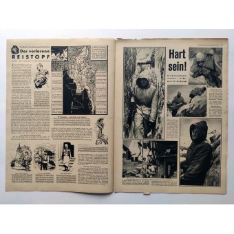 The Hamburger Illustrierte - vol. 5, January 30th, 1943 - Girls help win by Luftnachrichtenhelferinnen. Espenlaub militaria