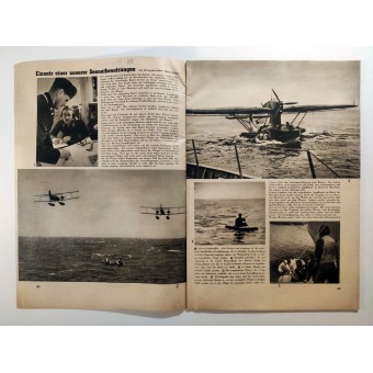 The Luftwelt - vol. 7, 1st of April 1942 - Sea rescue squadron on the Channel coast. Espenlaub militaria