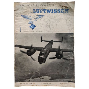 The Luftwissen - vol. 7, July 1942 - Smashed armored dome of the Maxim Gorki battery. Espenlaub militaria