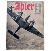 Der Adler, la revista oficial de la Luftwaffe, número 15, 27 de julio de 1943.