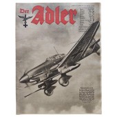 Revista de la Luftwaffe Der Adler, número 8, 18 de abril de 1944.