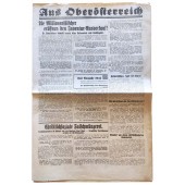 Newspaper Aus Oberösterreich, 1933
