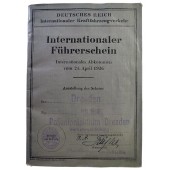 International driving license dated 1933