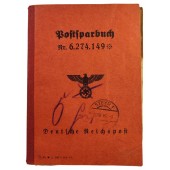 Postsparbuch - German Postal savings book for a housemaid, 1944