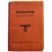 Postsparbuch - Libreta de ahorro postal alemana para un estudiante, 1941