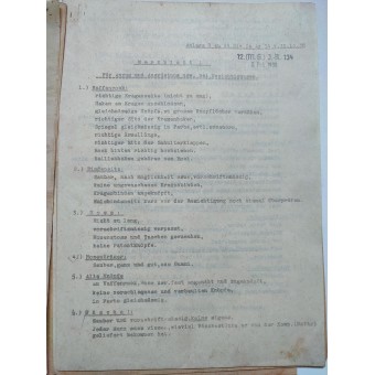 Pre-war company and battalion-level documents of the 134th Infantry Regiment in 1939. Espenlaub militaria