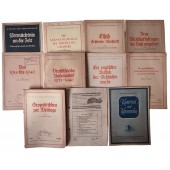 Collection of 11 German soldier reading issues from the series Tornisterschrift des Oberkommandos der Wehrmacht