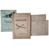 German WW2 period schemes for assembling the gliders by NSFK