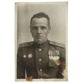 Captain Boklan, bearer of orders and medals. Espenlaub militaria