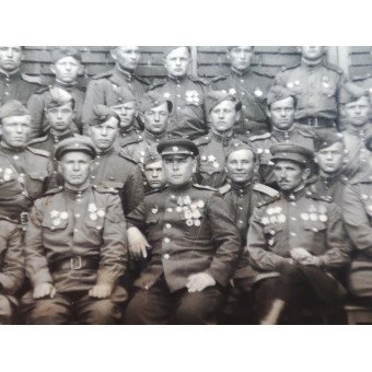 General Korchikov and officers of the 138th regiment. Espenlaub militaria