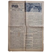 Newspaper Leningradskaya Pravda (Leningrad Truth), issue #184, Aug. 1941