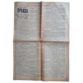 Zeitung Leningradskaja Prawda (Leningrader Wahrheit), Ausgabe Nr. 275, Nov. 1941