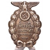 SA Treffen Braunschweig 1931 badge