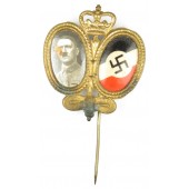 Adolf Hitler sympathizer pin