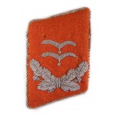 Luftwaffe Signals Collar Tab for Oberleutnant rank