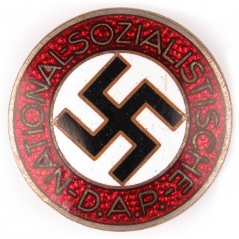 NSDAP party badge, RZM M1/105 Aurich. Espenlaub militaria