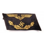 Reichsbahn official collar tab