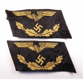 Reichsbahn official collar tab. Espenlaub militaria