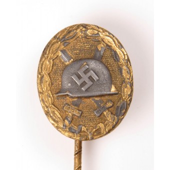 Wound Badge in Gold miniature. Espenlaub militaria