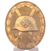 Wound Badge in Gold by Klein & Quenzer "65"