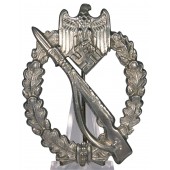 Infantry Assault Badge in Silver, Ernst Müller