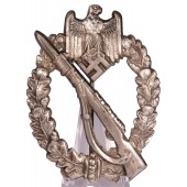 Infantry Assault Badge in Silver, Ferdinand Wiedmann Frankfurt Main